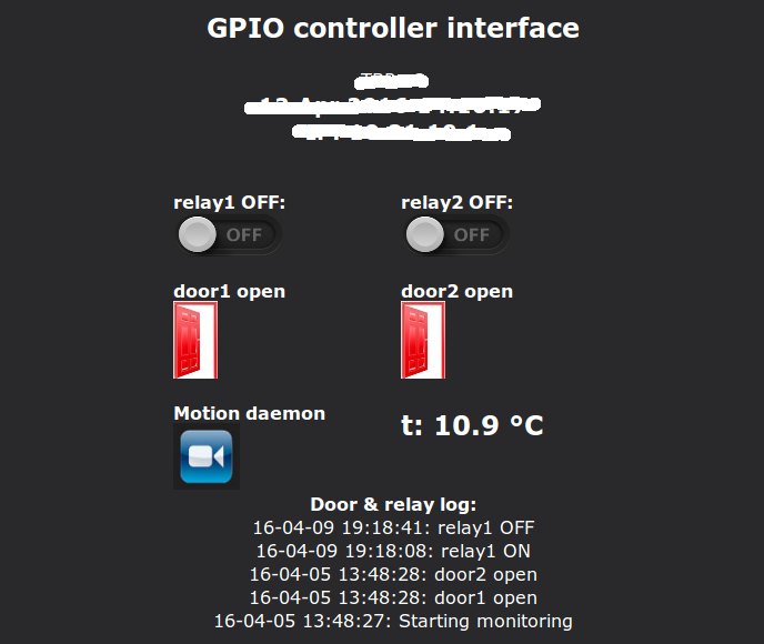 gpio php controller
